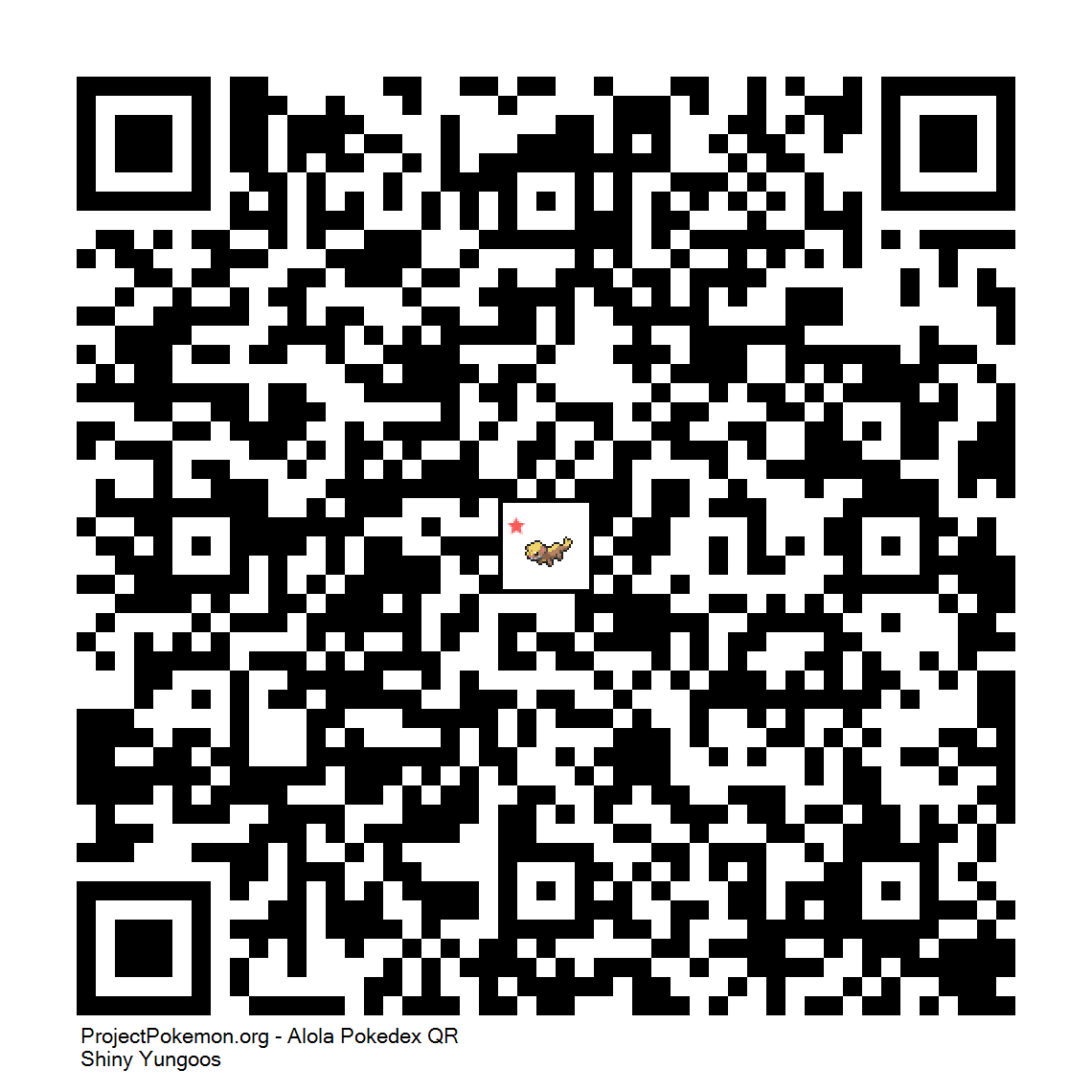 Cdigo QR de Yungoos variocolor